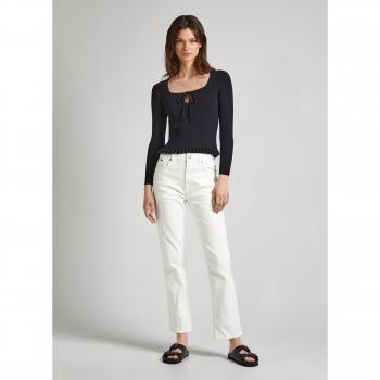 Vaquero blanco de mujer Pepe Jeans
