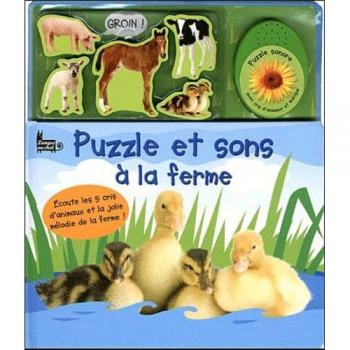 Puzzle et sons a la ferme