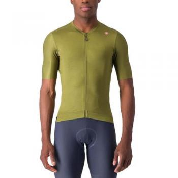 Castelli Espresso Herren­Jersey Salbeigrün – 2× Kurzarm – Größe XXL