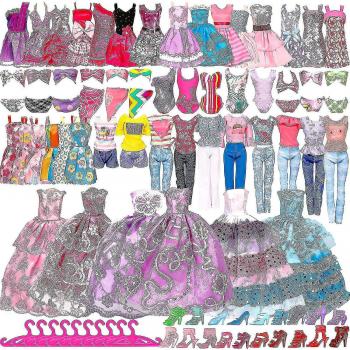Barbie Trendsetters 30 cm – Juego Completo 50pcs
