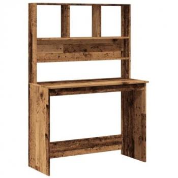 Praktisch Opslagbureau – Oud Hout, 102 x 45 x 148 cm
