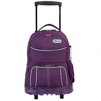 Mochila Totto Escolar con Ruedas Poliuretano Yeil