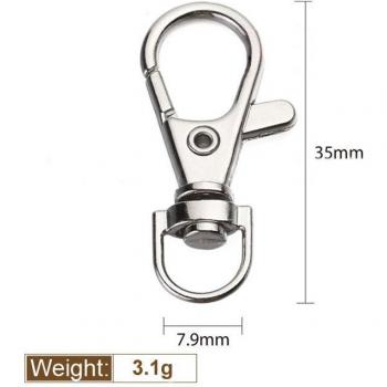 10Pcs Swivel Trigger Dog Buckle Clip