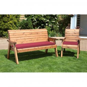 Four Seater Companion Set Angled with Cushions