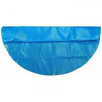 Tapis de protection pour piscine hors-sol 8 pieds bleu