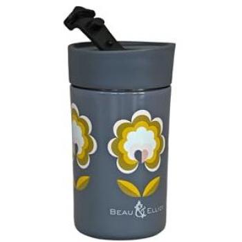Boho 300ml Insulated Travel Mug, Stainless Steel