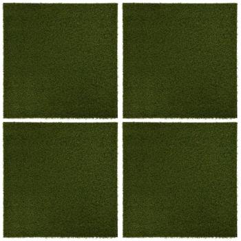 Baldosas de Hierba Sintética VIDA XL 4 Pcs 50x50x2.5cm