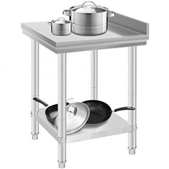 Mesa de Taller VEVOR 60cm × 60cm – Acero y Estabilidad