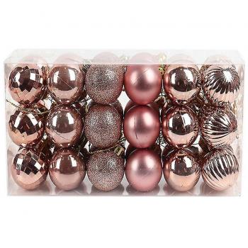 Colgante de Árbol 36pcs Resistente al Desgarro, Color Rosa y Oro