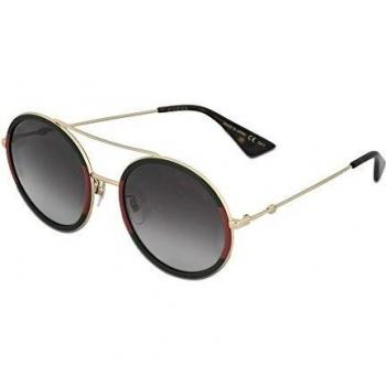 Occhiali da sole Gucci con aste in oro GG0061S-003