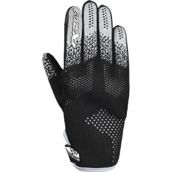 Ixon Ixflow Knit Gants de moto pour dames Noir Argent taille : M