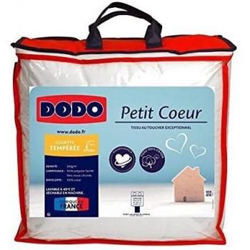 Couette DODO 240 × 260 cm, Cœur Blanc