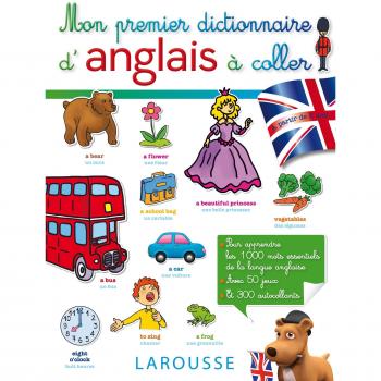 Mon premier dictionnaire d'anglais à coller
