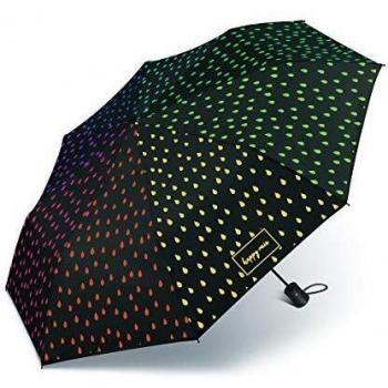 Happy Rain Mini AC wasserreaktiver Automatik Regenschirm 42300 Farbwechsel bei Nässe