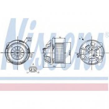 NISSENS Innenraumgebläse 87065