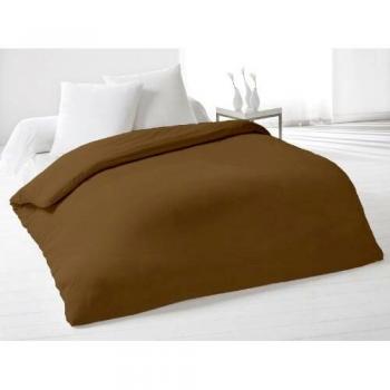 Housse de couette Eden Coton Marron 220 x 240 cm