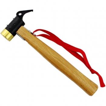 Outdoor Tent Stake Hammer with Durable Plastic Handle