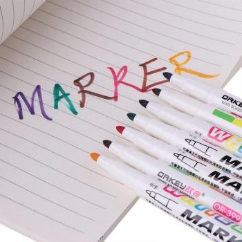 12 Farben Markierstifte für Whiteboards