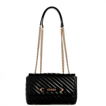 Borsa Guess Sela trapuntata nera