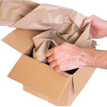 Papier de calage en kraft brun 30cm x 250m