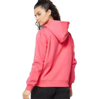 Sweat à Capuche Femme Calvin Klein Rose Logo Flash