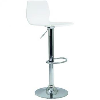 Jemini Stork High Stool White KF90509