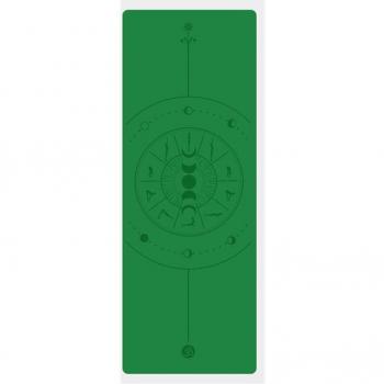 Gute Griff Yoga Matte 183x68x0,5 cm PU Gummi für Pilates und Fitnessübungen