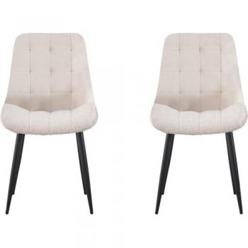 Set di Sedie Reclinabili Victoria Beige