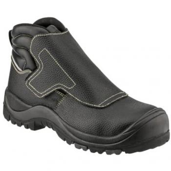 Chaussures de sécurité haute soudeur Qandilite II, modèle S3 SRC HI HRO, noir, 38 – 9QAND10038