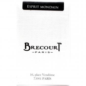 Esprit Mondain Masculin – Eau de Toilette Brecourt Paris 50 ml