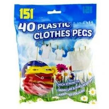 30-Piece Plastic Peg Kit