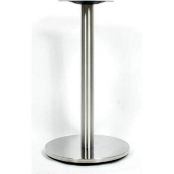 Stainless Steel Frame Table Base (72 cm) with Polyresin Core – Saarbrücken Model