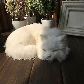 Peluche Realista de Gato en Tamaño Natural