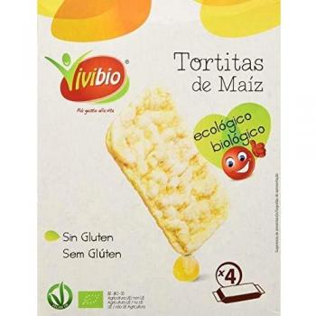 Vivibio, Tortitas de Maíz con Sal marina (Sin gluten)