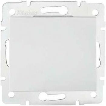 Interrupteur Blanc Encastré Logi 1 Levier 71x71mm 250V