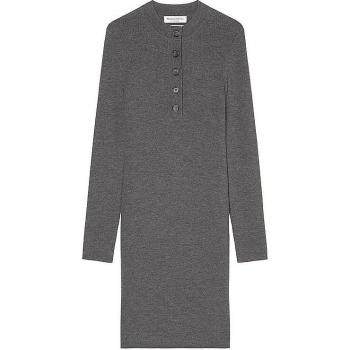 Marc O'Polo Strickkleid 409 5086 67103 Grau Slim Fit 36 female
