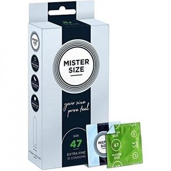 Mister Size Real Feel Pack of 10 Condoms