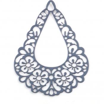 Bohemian Stempelen Hangers Multicolor 50mm x 38mm