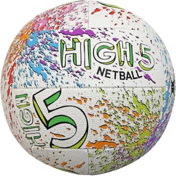 Size 4 Female High‑5 Colorful Soccer Ball (Gilbert)