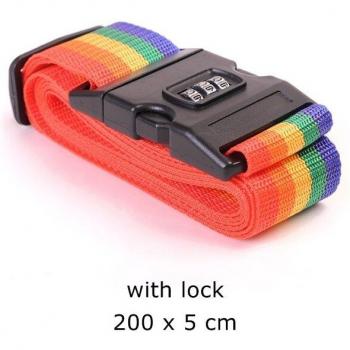 Anti-theft Adjustable Baggage Strap