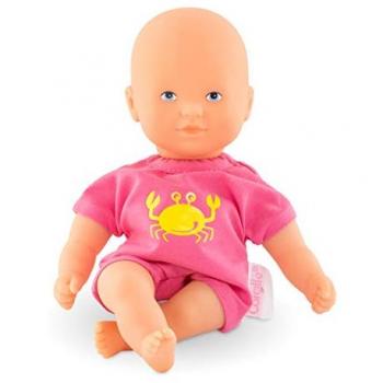 Corolle Mini Badepuppe 20cm in Pink mit Vanilleduft