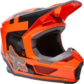 Casco Juvenil Fox V1 Dier Naranja para Motocross (S)