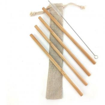 Pajitas de cocina de bambú ecológicas