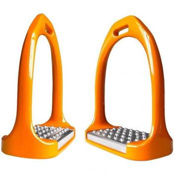 Estribo de Aluminio, Pedal Inoxidable, Pintura, Tamaño Interior 120MM (ST3110)
