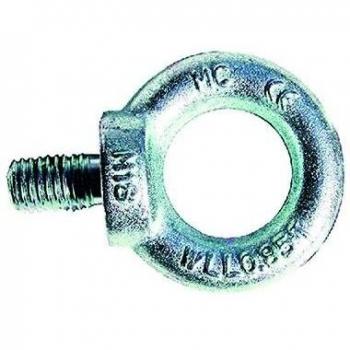 Set di Golfare per Fune Maschile MM 8 in Acciaio Zincato