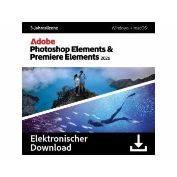 Adobe Photoshop & Premiere Elements 2026 New Release