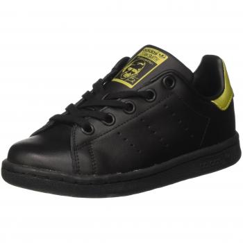 Adidas Kids’ Stan Smith Low‑Top with Gold Metallic Accents – 4.5 UK