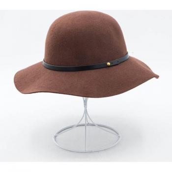 Fedora décontracté en laine pour l'hiver