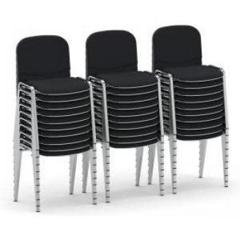Chrome Frame ISO Stacking Chairs