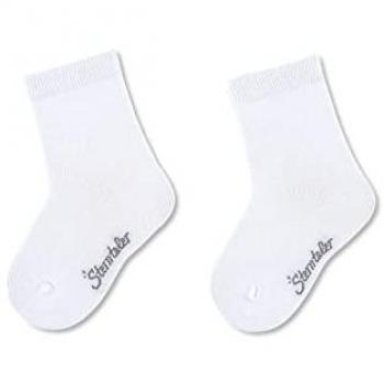 Calze bianche Sterntaler per bambini pacco da 2